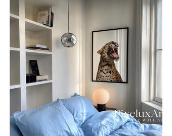 Leopard Fashion Gallery Wall Set | Modern Chic Printable Wall Art | Stockholm Aesthetic Poster Bundle | Neutral Fashion Decor, image 5