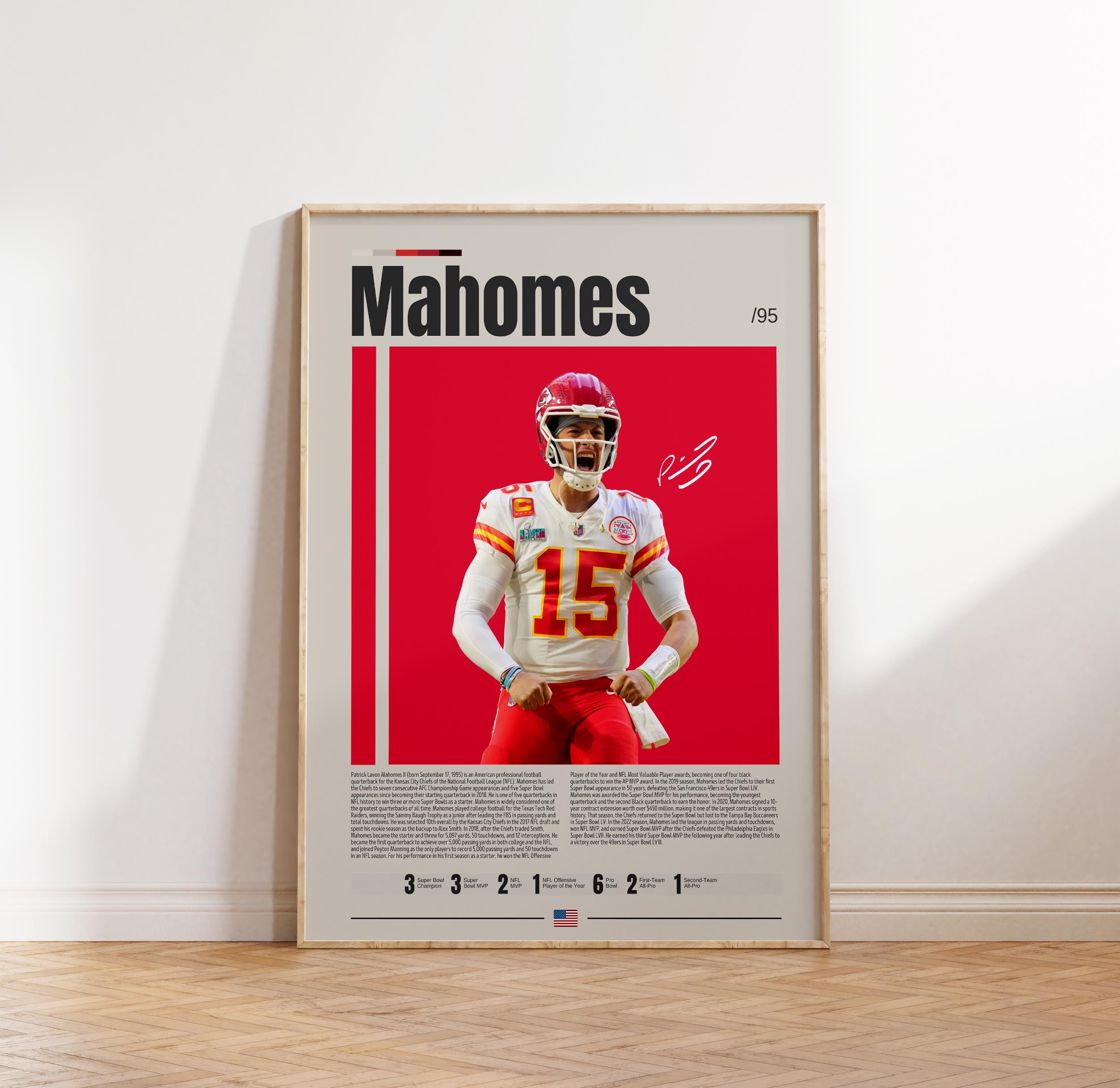Mahomes Poster - Etsy