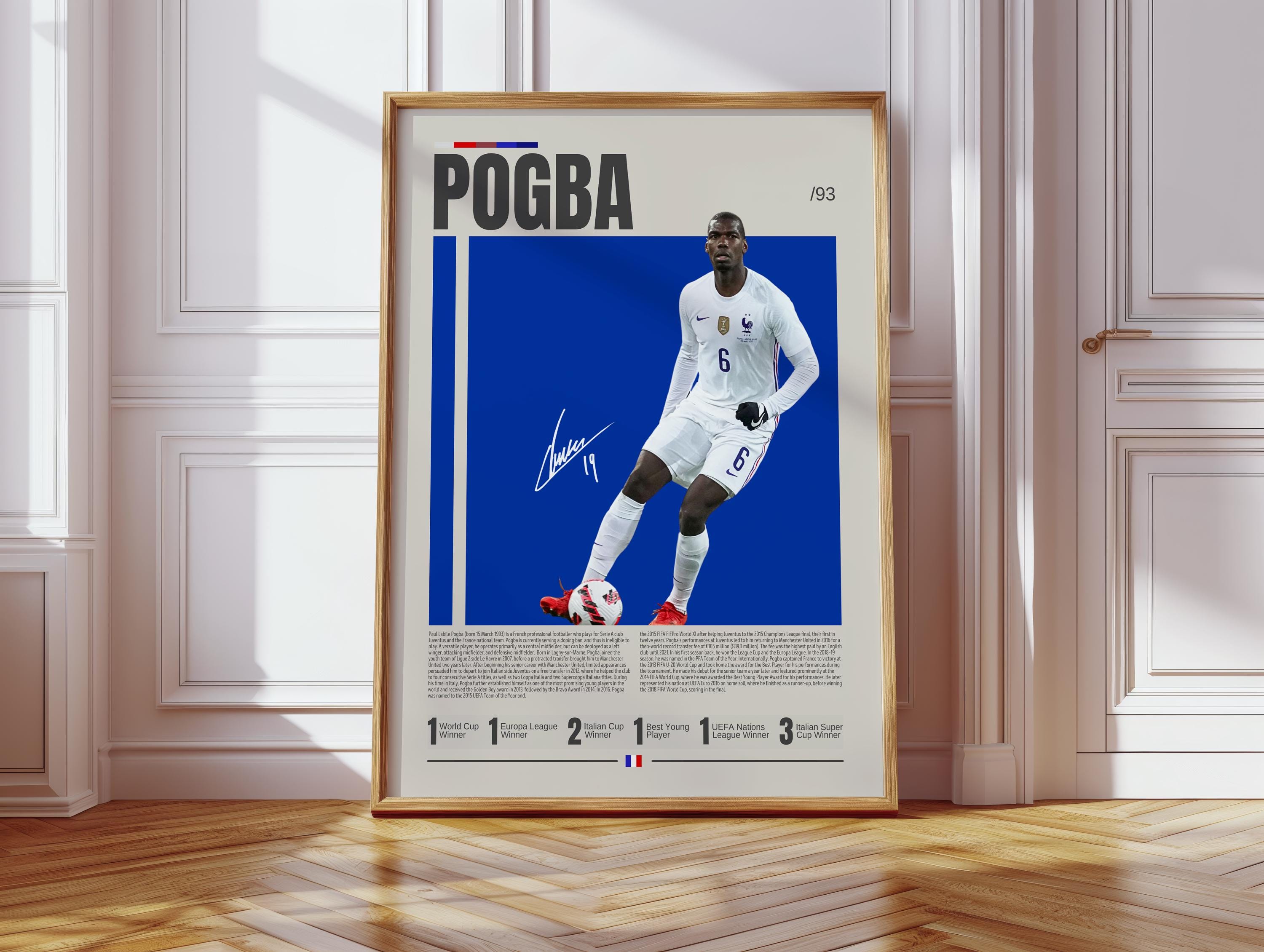 Paul Pogba Jersey - Etsy