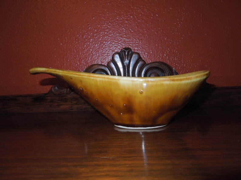 Dryden Pottery Handled Dish Hot Springs Arkansas Stunning Etsy