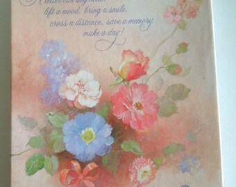 Vintage Hallmark Scented Stationery Set New in Box
