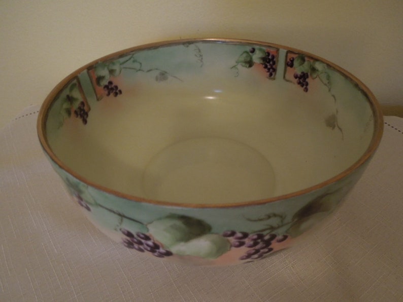 Antique PorcelainBowl MZ Zdekauer Made in Austria