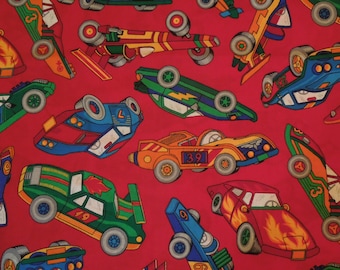 Race Car Fabric A VIP Print Cranston Printworks Made in USA