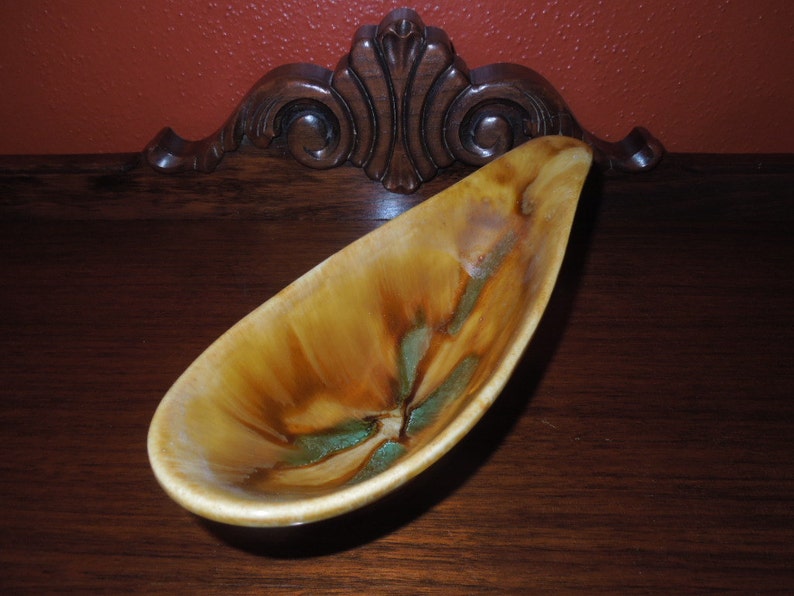 Dryden Pottery Handled Dish Hot Springs Arkansas Stunning Etsy