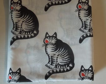Vintage BKliban 'Love a Cat' Bedding for Fabric Usages