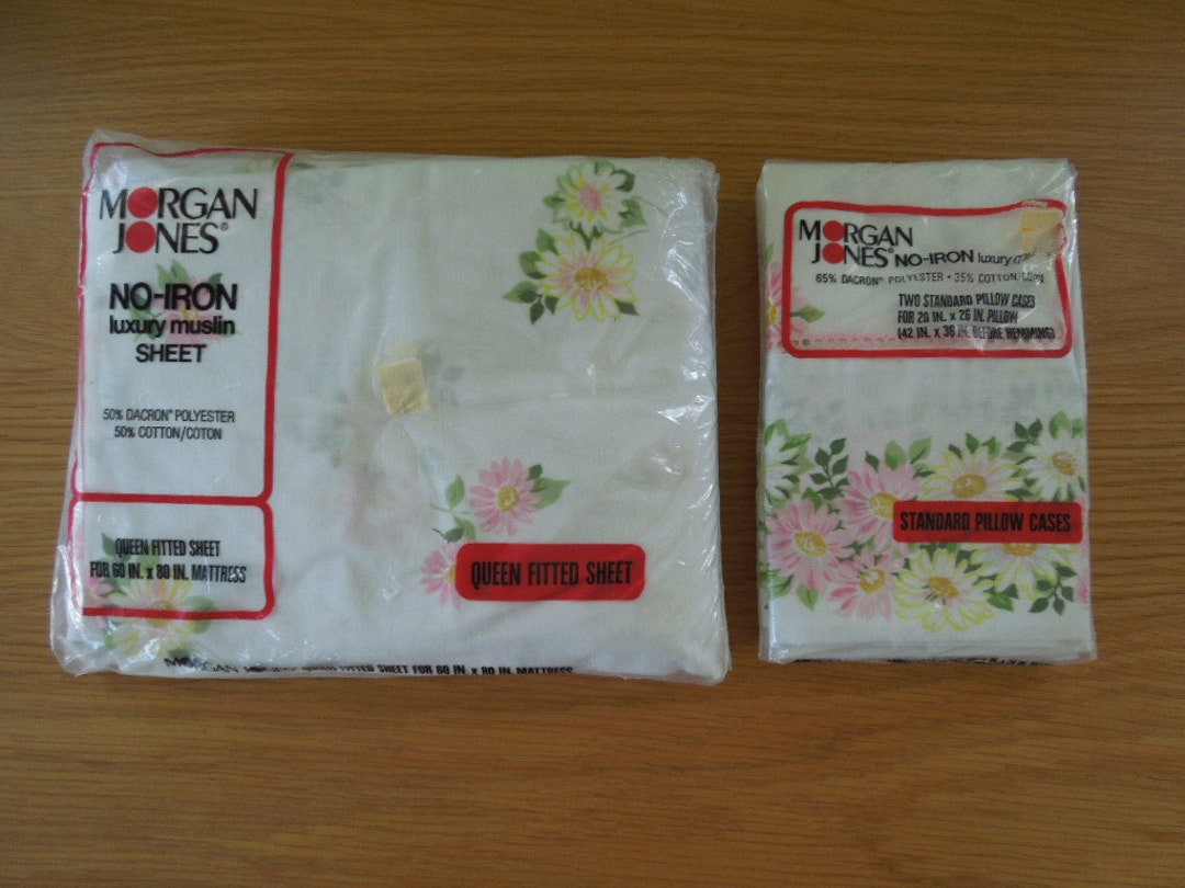 NIP Jones Muslin Sheet Set maytime Pattern Etsy