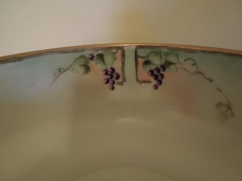 Antique PorcelainBowl MZ Zdekauer Made in Austria