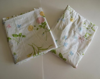 Lovely Springmaid Set Twin Sheets Colorful Florals Wondercale No Iron Percale