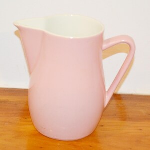 Vintage  Kanne von Melitta Keramik  Pastell Rosa 50er Jahre Retro  Mid Century  Fifties Shabby Chic 50s
