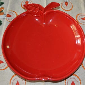 70-tals vintage julskål från Friesland 70-tals retro äpple