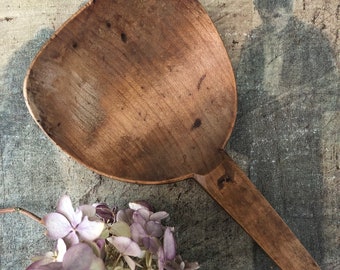 Antique Wooden Butter Paddle