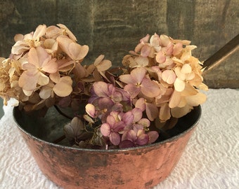 Vintage Battle Brand Copper Handled Pot Made in England, Great Patina!