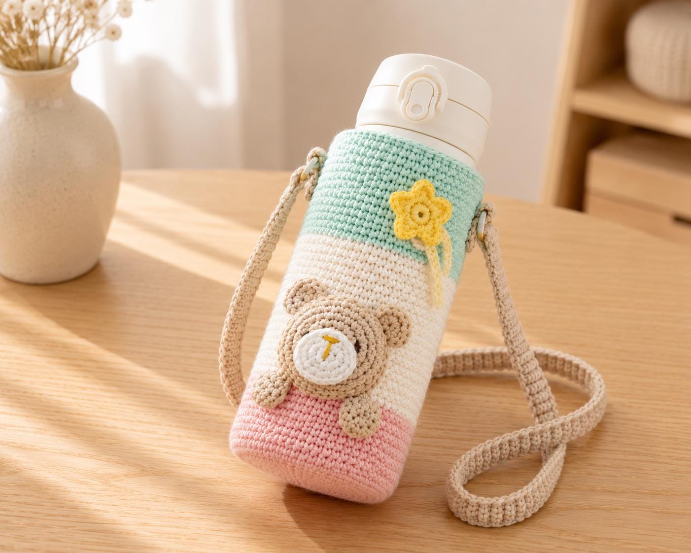 Bear Bottle Cover Pattern