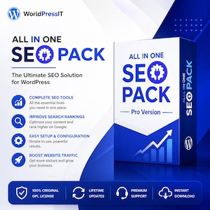 All In One SEO Pack Pro WordPress Plugin | Lifetime Access (Digital Download)