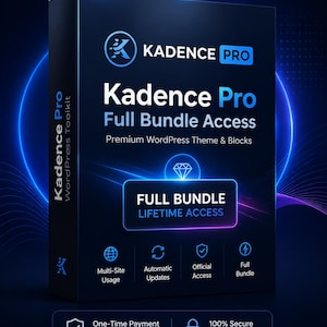 Kadence Full Bundle - Lifetime License | Official & Safe | WordPress Theme and Plugins