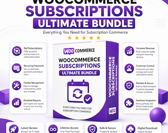 WooCommerce Subscriptions Ultimate Bundle | Lifetime Access | Instant Download