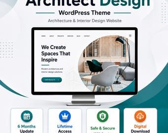 Architect Design WordPress Theme | Architecture & Interior Design Website