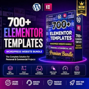 700+ Elementor Templates & WordPress Plugins | Website Kits | Digital Download
