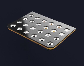 The Polyp Pros - Medium Magnetic Frag Rack With 24 Locking Holes