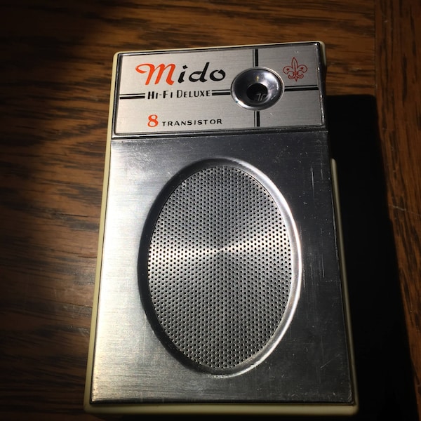 Vintage Mido Transistor Radio