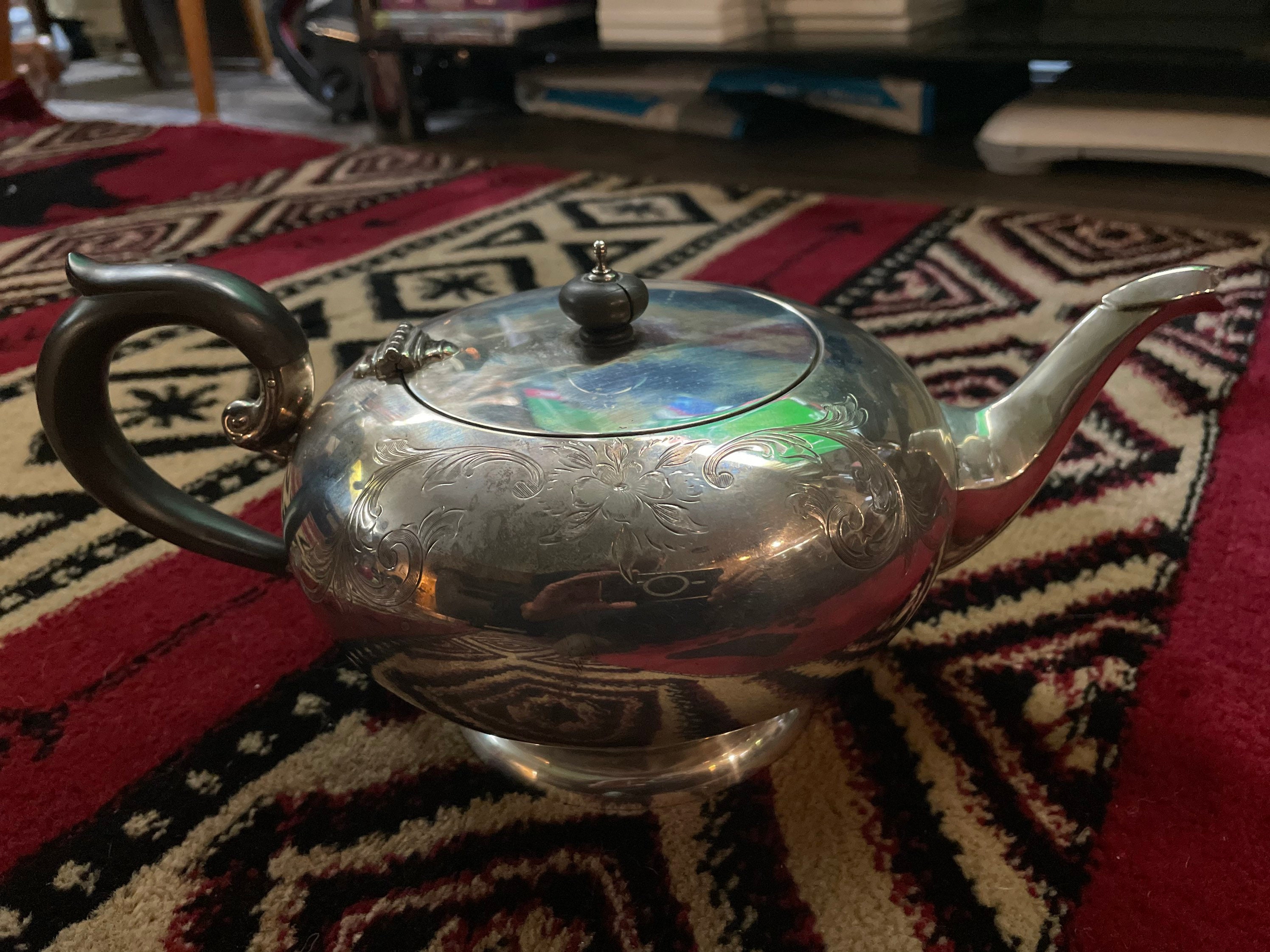 Birks Sterling Silver Teapot Etsy