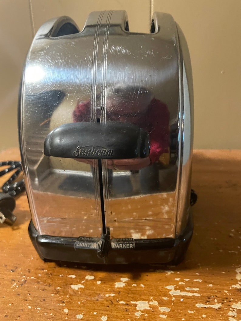 Sunbeam Model T9 Art Deco Era Toaster Works Etsy
