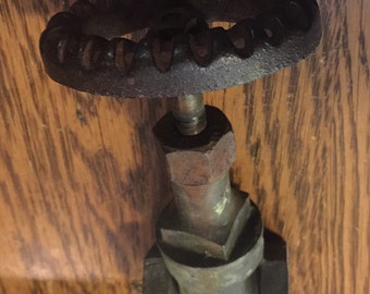 Antique outdoor faucet 3"