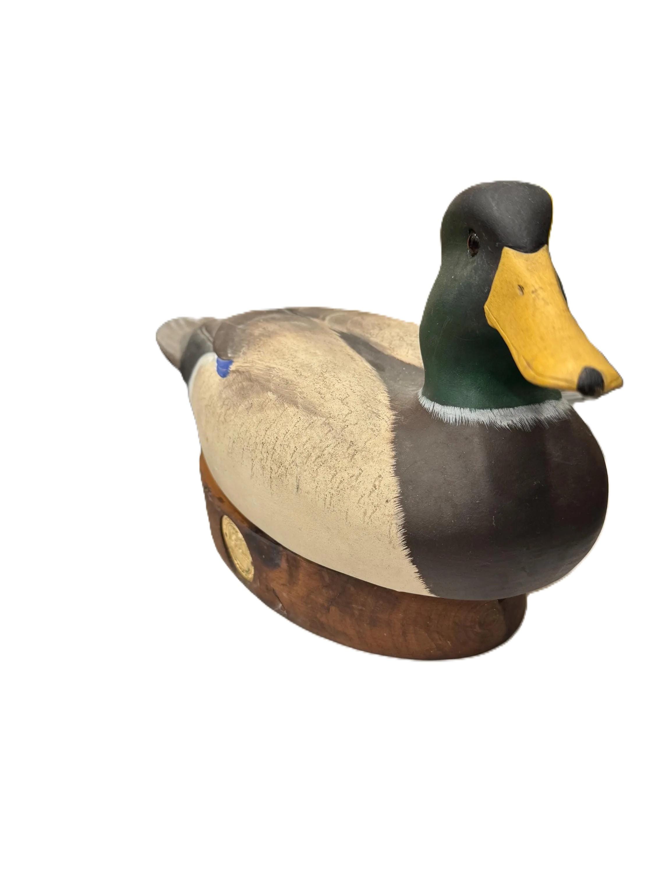 Duck - Decoy Wood Etsy : 日本 decoy duck ダックデコイ Statue