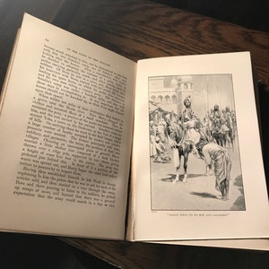 Antique 120 Year Old Book At the Point of a Bayonet 1902 image 8