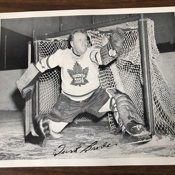 1945-54 Series Quaker Oats NHL Stars - Turk Broda - Toronto Maple Leafs
