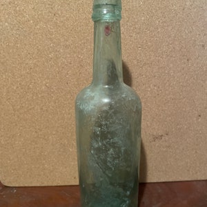 Century Old Antique Aqua Colour Bottle
