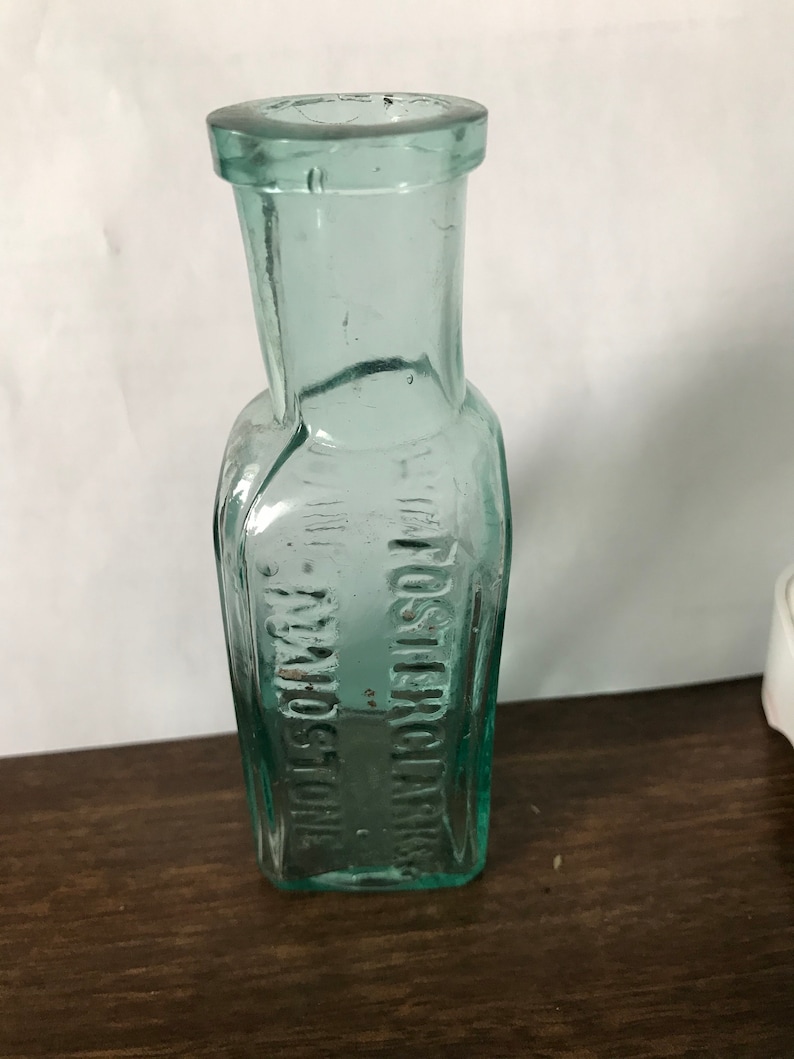 Old Eiffel Tower Fruit Juice Bottle Etsy