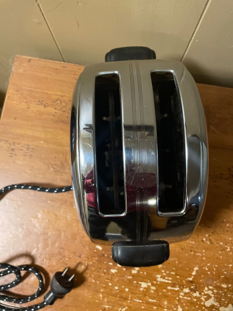 Sunbeam Model T9 Art Deco Era Toaster Works Etsy