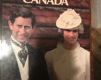 Charles and Diana Visit Canada - Royal Visit Photo Book