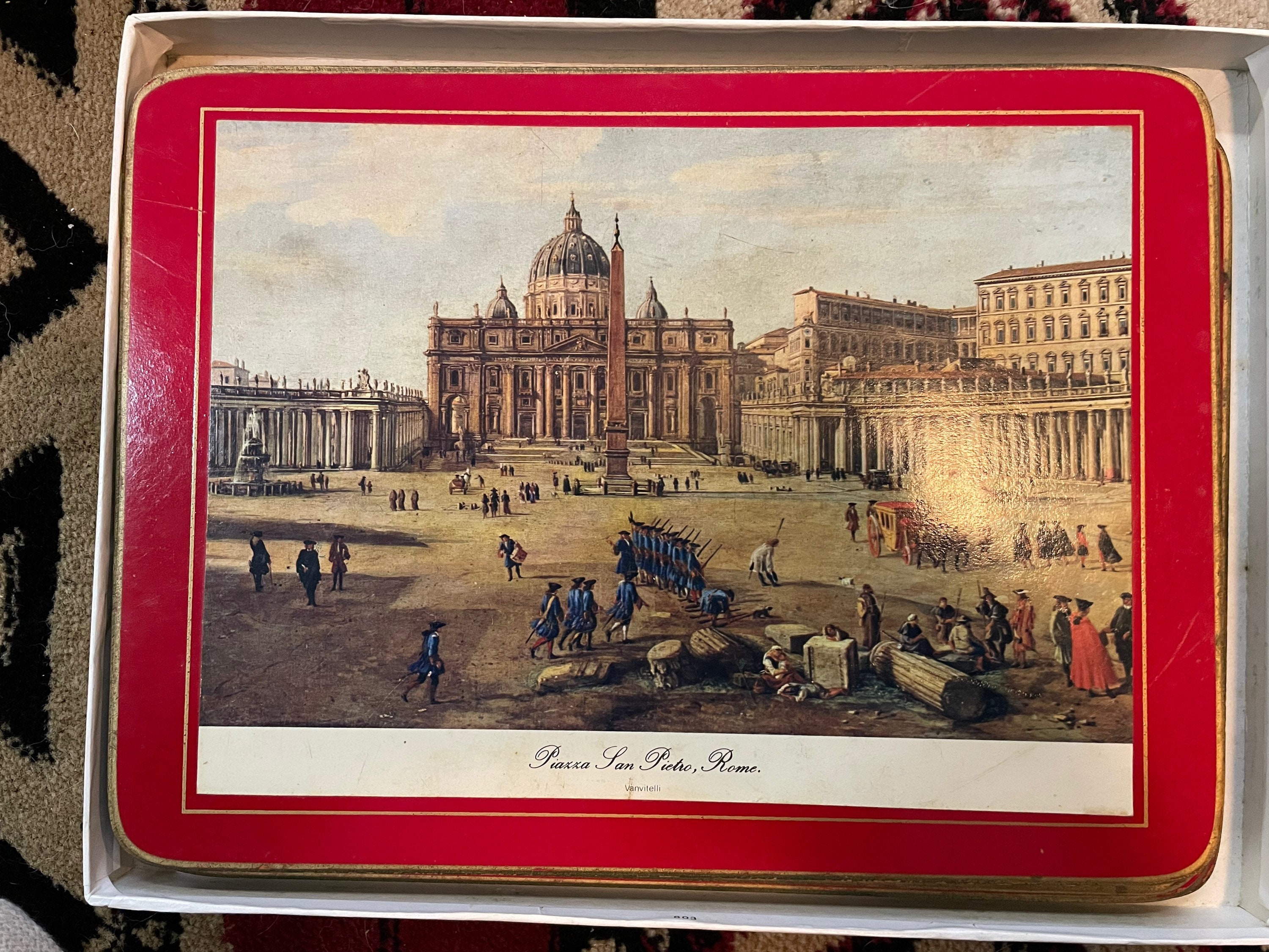 Set of 4 Pimpernel Placemats With Original Box Italian Etsy