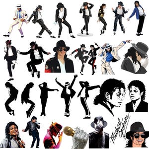 Michael Jackson King of Pop PNG Design, Halftone Graphic Tee, MJ Prints T-Shirt, Poster PNG, Tumbler Wrap, Digital Download Files
