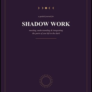 Shadow Work Journal Printable, 30 Page Self Discovery Workbook, Mental Health PDF, Healing Prompts, Inner Child Trauma Journal Download