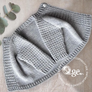 KNITTING PATTERN-Jardin Cardigan - P248