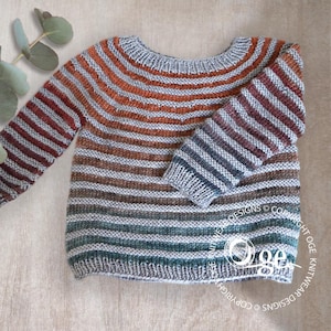 KNITTING PATTERN-Rodale Sweater - P249