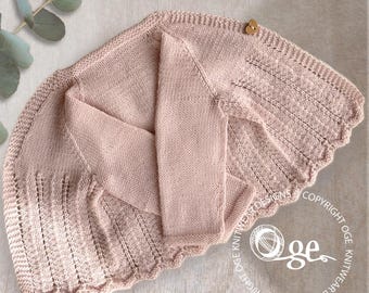 KNITTING PATTERN-Alscot Cardigan - P305
