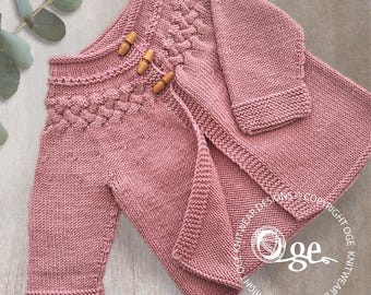 KNITTING PATTERN-Heidi Jacket - P288