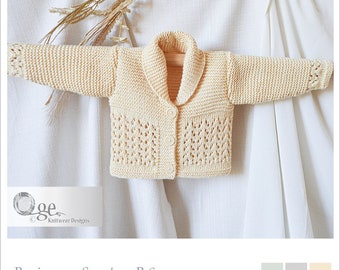 KNITTING PATTERN-Persimmon Sweater - P165