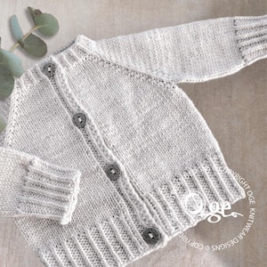 KNITTING PATTERN-Chesterton Cardigan P166