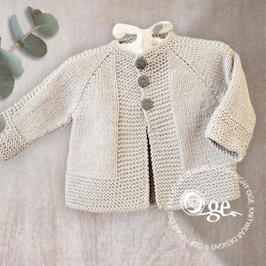 KNITTING PATTERN-Simple and stylish quick knit top down - P113