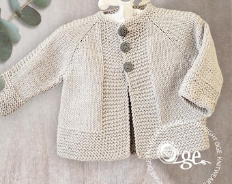 KNITTING PATTERN-Simple and stylish quick knit top down - P113
