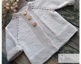 KNITTING PATTERN-Evian Cardigan - P213