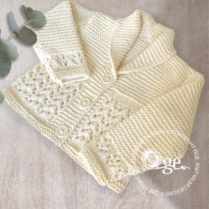 KNITTING PATTERN-Persimmon Sweater - P165