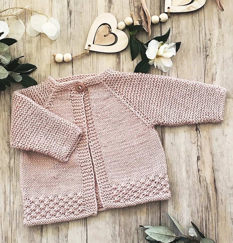Knitting Patternmaebry Top Down Cardigan P152 EB0