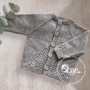 KNITTING Pattern-annika Cardigan - P243 - Etsy