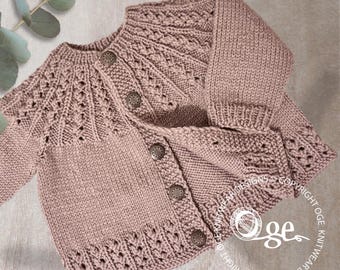 KNITTING PATTERN-Celeste Top Down Cardigan - P276